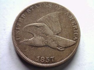 1857 Flying Eagle Cent Vf/xf Very Fine/extra Fine Vf/ef Very Fine/extremely Fine photo