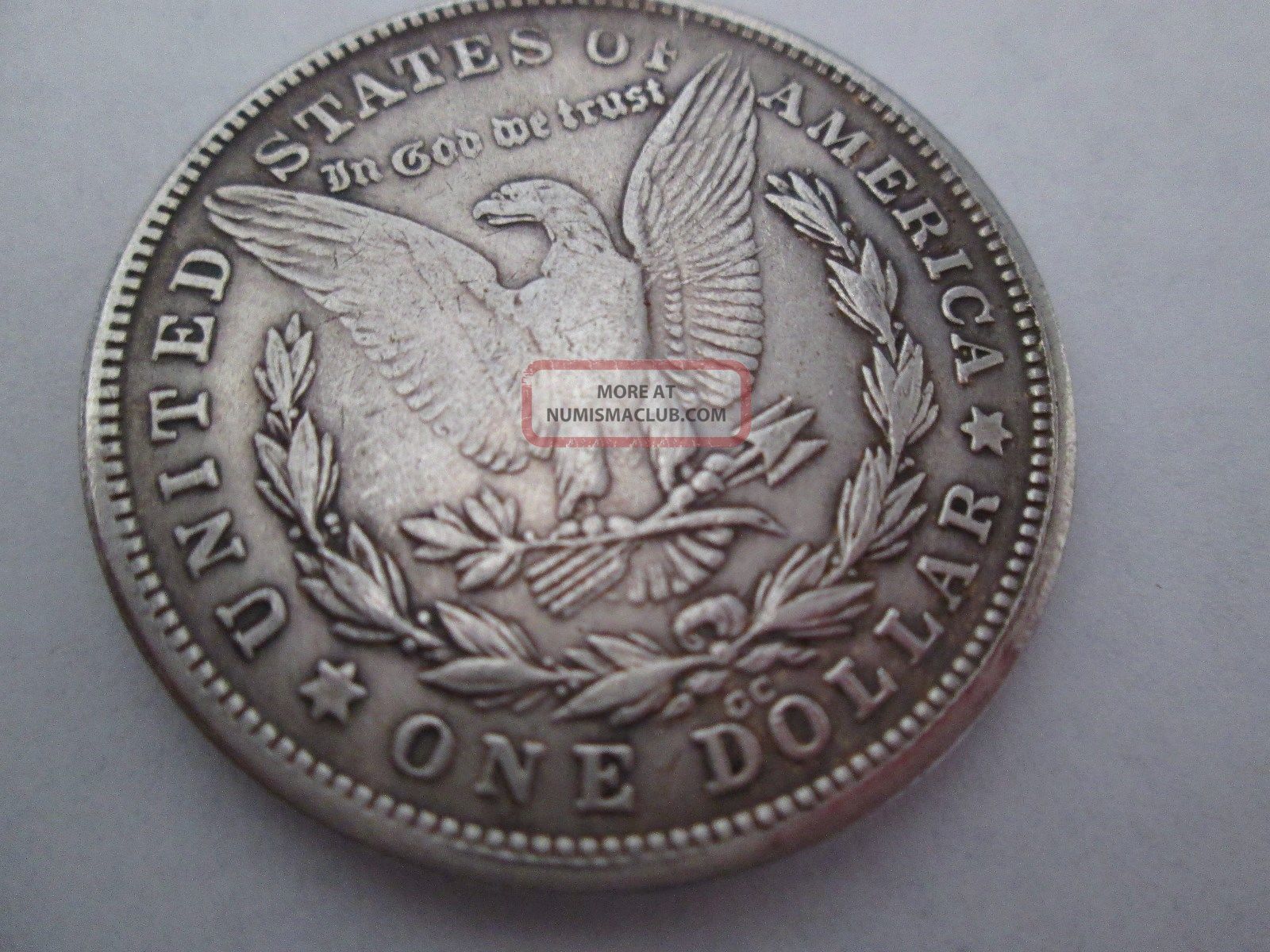 1889 cc morgan silver dollar key date rare