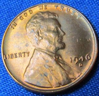 Bu 1946 - D Wheat Cent photo