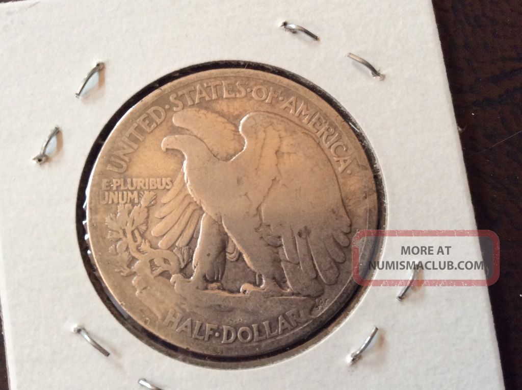 1916 D Walking Liberty Half Dollar