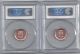 2012 Canada Cents - Pcgs Ms67rd - Magnetic +non - Magnetic - Top Notch Pair - Superior Coins: Canada photo 1
