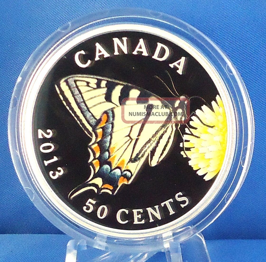 2013 Canadian Tiger Swallowtail Butterflies Of Canada Series Proof
