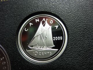 2009 Canadian Silver Proof Dime ($0.  10) photo