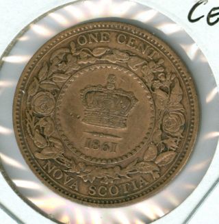 1861 Nova Scotia Cent Sb Ef. photo
