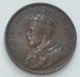 1914 Canada One Cent / Large Cent Coin / Georgivs V Dei Gra Rex Et Ind:imp Coins: Canada photo 2