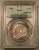 1936 Canada Silver Dollar Ms65 Pcgs Toned - Ogh Old Green Holder Coins: Canada photo 3