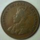 1925 Canadian Copper Small Cent Coin Canada One Cent Very Good Vg Coins: Canada photo 1