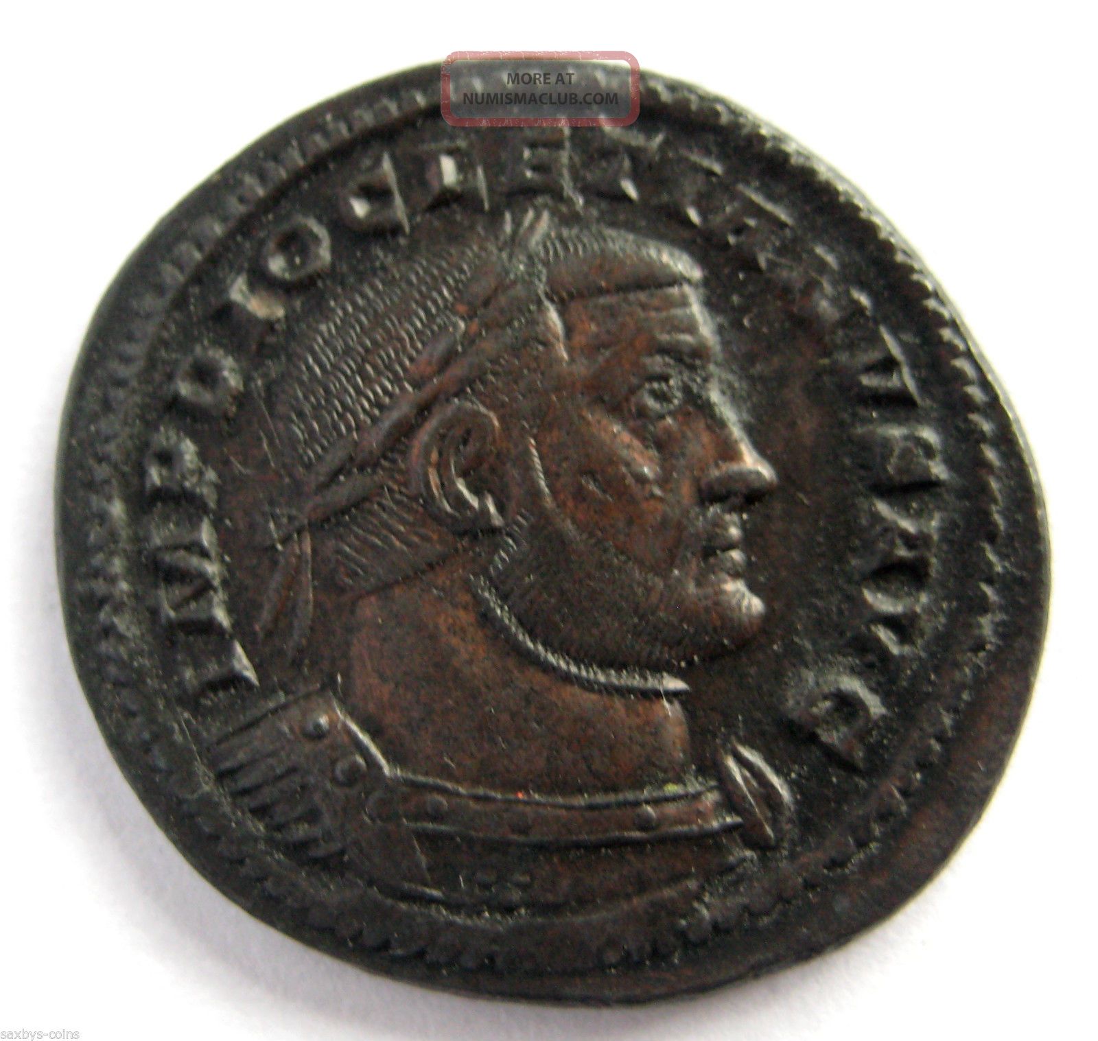 284 A.  D British Found Diocletian Roman Bronze Follis Coin.  Hoard Coin.  Ef Grade Coins: Ancient photo