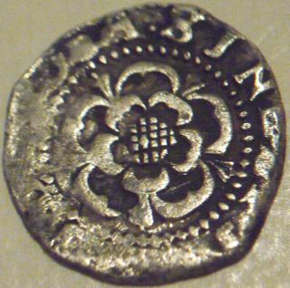 1604 - 1619 James I Hammered Silver Penny - London Tower - 2nd Coinage photo