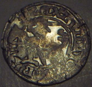 1492 - 1506 Lithuania Alex Jagiellon Hammered Silver 1/2 Grosz photo