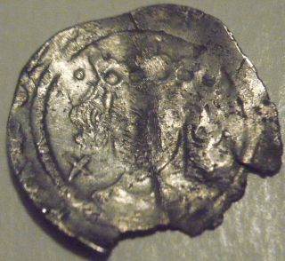 1454 - 1460 England Henry 6th Hammered Silver Penny - Bishop Booth - Durham photo