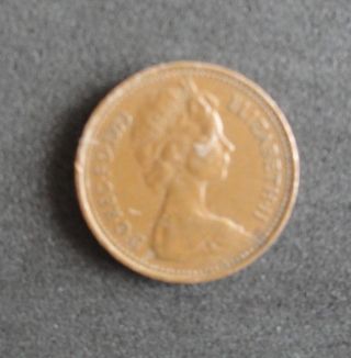 Great Britain Uk 1 Penny 1973 photo