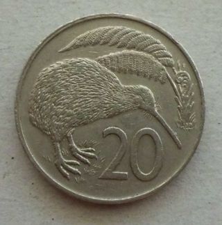 20 Cents.  Zealand.  1979 photo