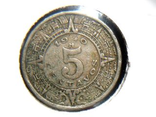 Mexico 5 Centavos,  1940 - Coin - See Pictures photo