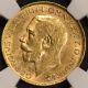 1922 P Australia Sovereign Gold Coin Perth Mark Ngc Ms62 Australia photo 1