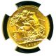 1918 P Australia G V Gold Coin Sovereign Ngc Cert Ms 62 V.  Fine Luster Coins: World photo 1