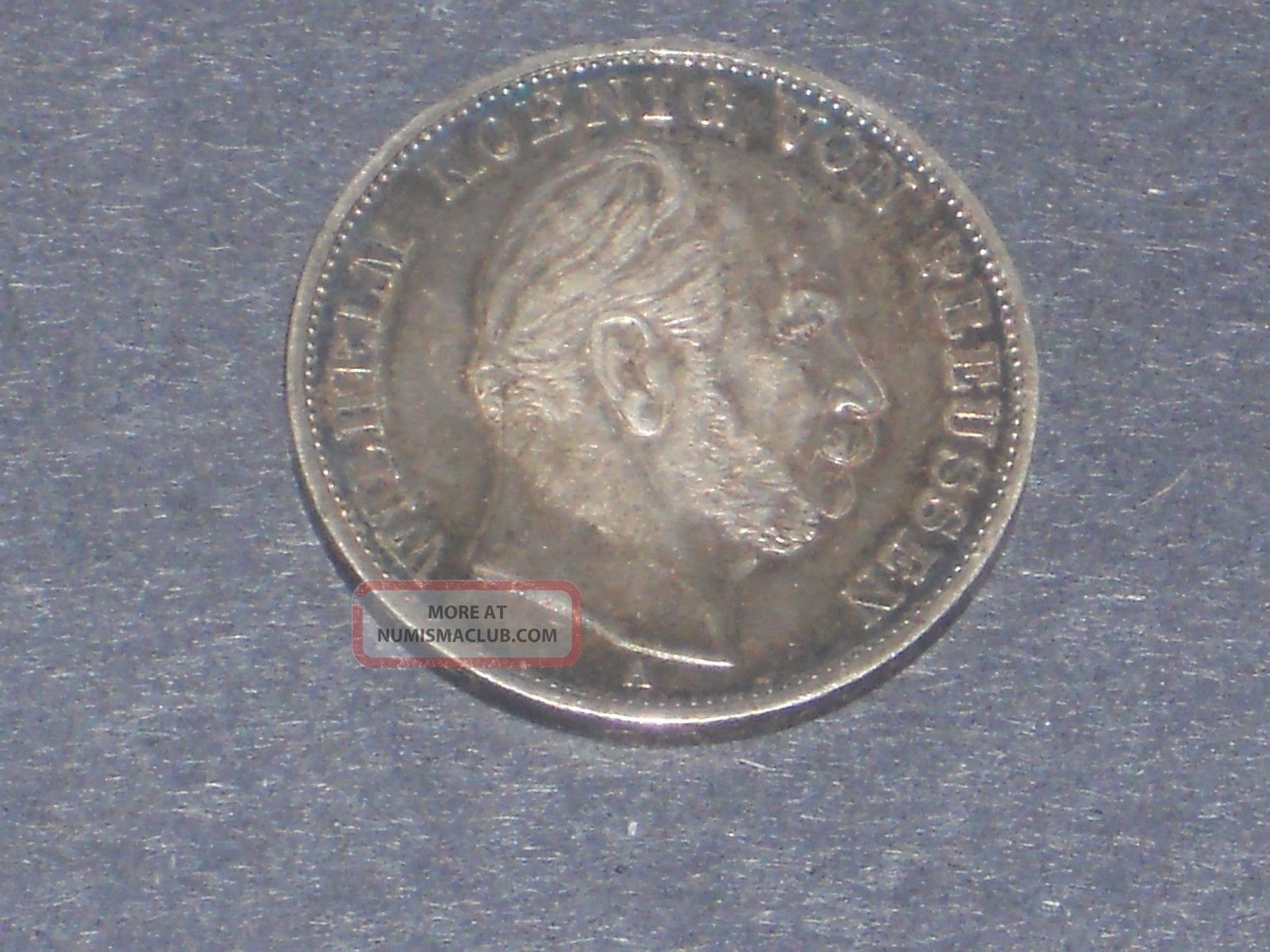 German Prussia Silver Thaler Wilhelm I Coin 1871 A Germany photo