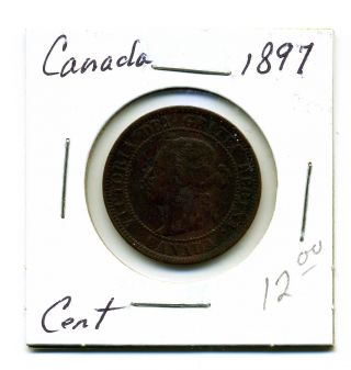 Canada Large Cent 1897,  Fine photo