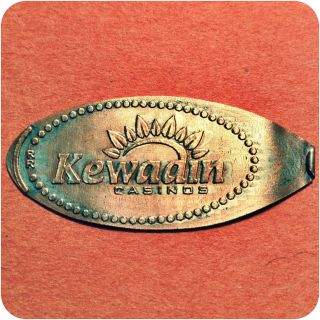 Casino Logo,  Kewadin Casinos,  1 - 800 - Kewadin,  Saint Ignace,  Mi Michigan Mule Coin photo