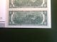 1976 A Star Series $2 Bills,  Uncirculated,  Uncut. Small Size Notes photo 3
