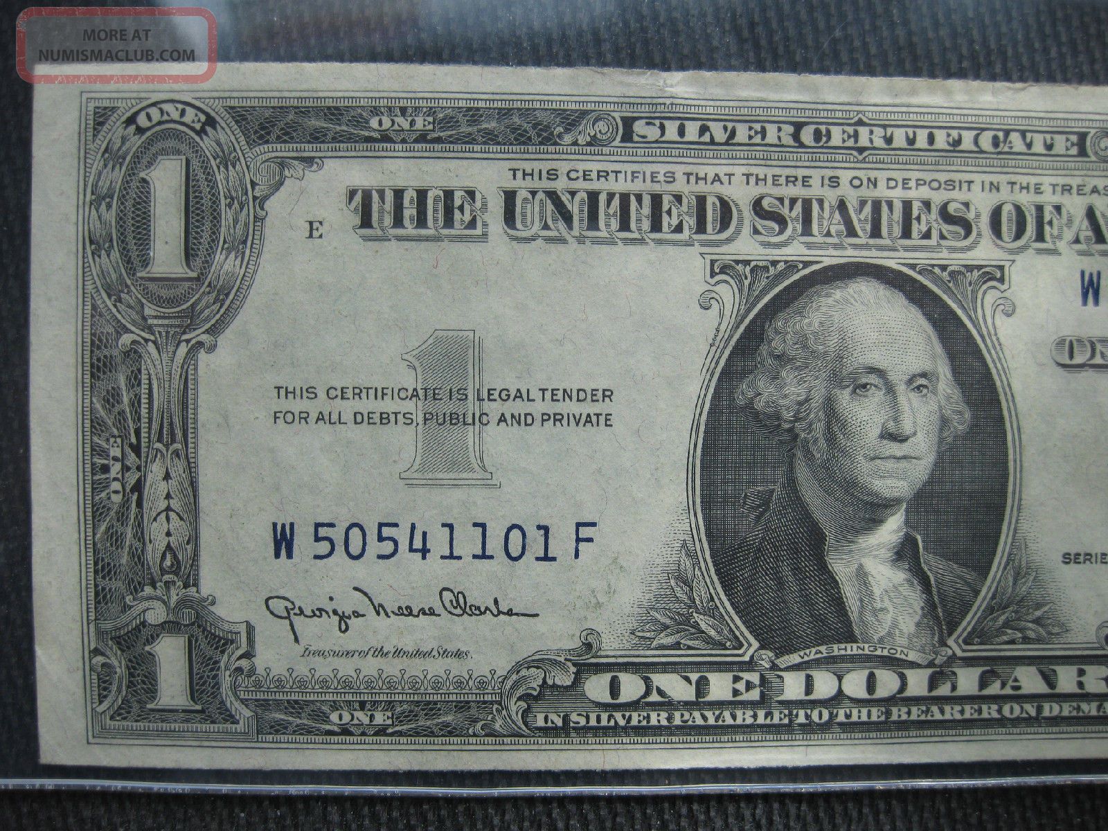 Narrow Wide Pair 1935d $1 Silver Certificate