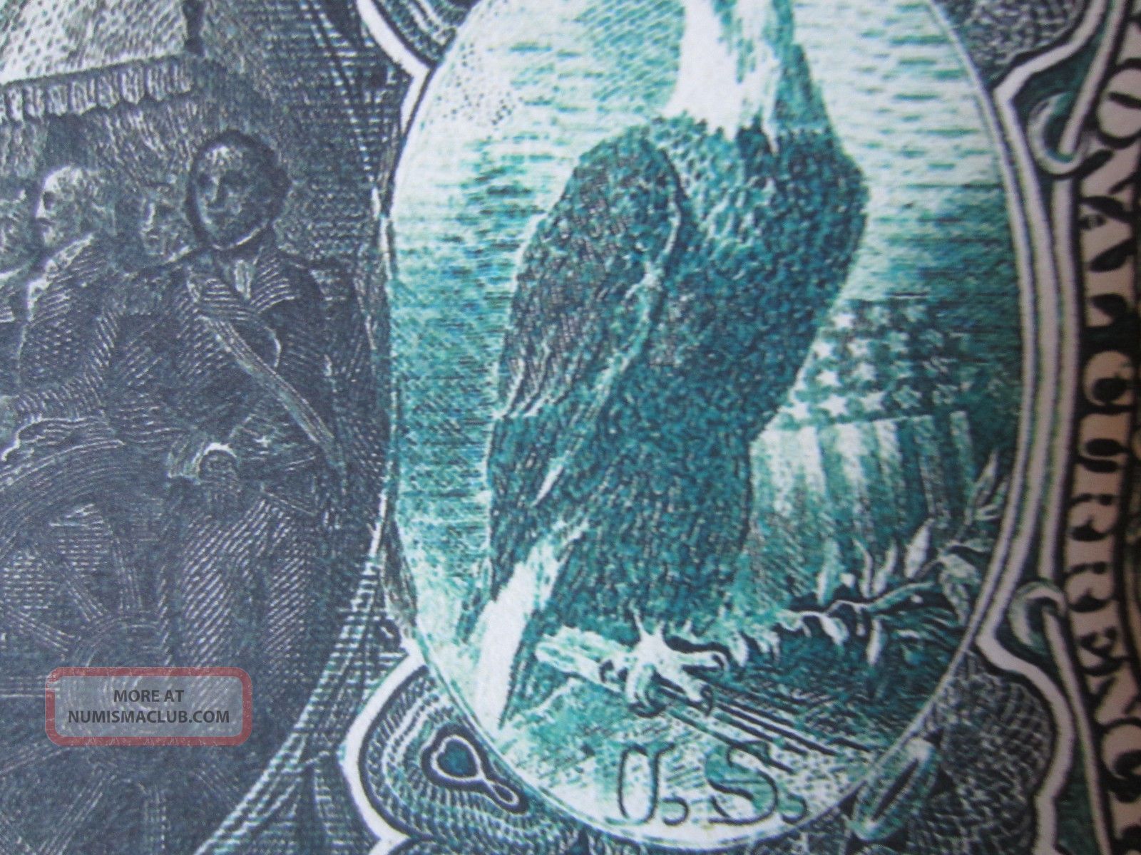 Series 1864 $500 Five Hundred Dollars Boston Note Copy Replica Reproduction
