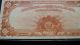 Pcgs 63 Choice Graded Fr.  1173 1922 $10 Gold Certificate Large Size Notes photo 1
