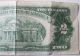 2 Dollar Jefferson Note With Red Seal 1953 Large Size Notes photo 5