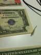 2 - Series 1935 D One Dollar Silver Certificate And One 1935e Silver Certificate Small Size Notes photo 2