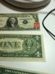 2 - Series 1935 D One Dollar Silver Certificate And One 1935e Silver Certificate Small Size Notes photo 5