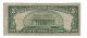 1934 A $5 Federal Reserve Note York Legal Cluse Light Green Seal Note Small Size Notes photo 1