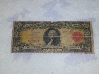 Series Of 1905 $20 Gold Certificate photo
