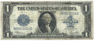 1923 $1 Silver Certificate - Speelman - White - Vg - Fr 237 - Usa photo
