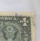 Rare 1994 $1 Federal Reserve Note Front And Back Ink Smear Paper Money: US photo 2