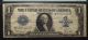 1923 $1 One Dollar Star Silver Certificate Certified Pmg Vf 20 Large Size Notes photo 2