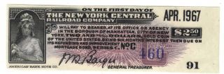 $2.  50 Dollar Gold Coin Ny Central Railroad $100 Bond Old Purple Bill Paper Note photo