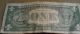 1969 Misprinted $1 Bill Small Size Notes photo 1