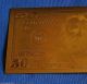 24kt.  Gold $50 Bank Note Quality Individually Die Struck,  Beauty Small Size Notes photo 1