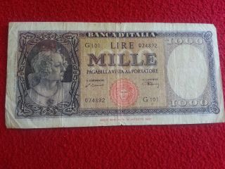 Mille Lire Del 1947 Raro. . photo