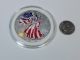1999 Full Color Walking Liberty Coin - In Coin Case - Full Colorized Silver photo 3