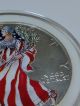 1999 Full Color Walking Liberty Coin - In Coin Case - Full Colorized Silver photo 6