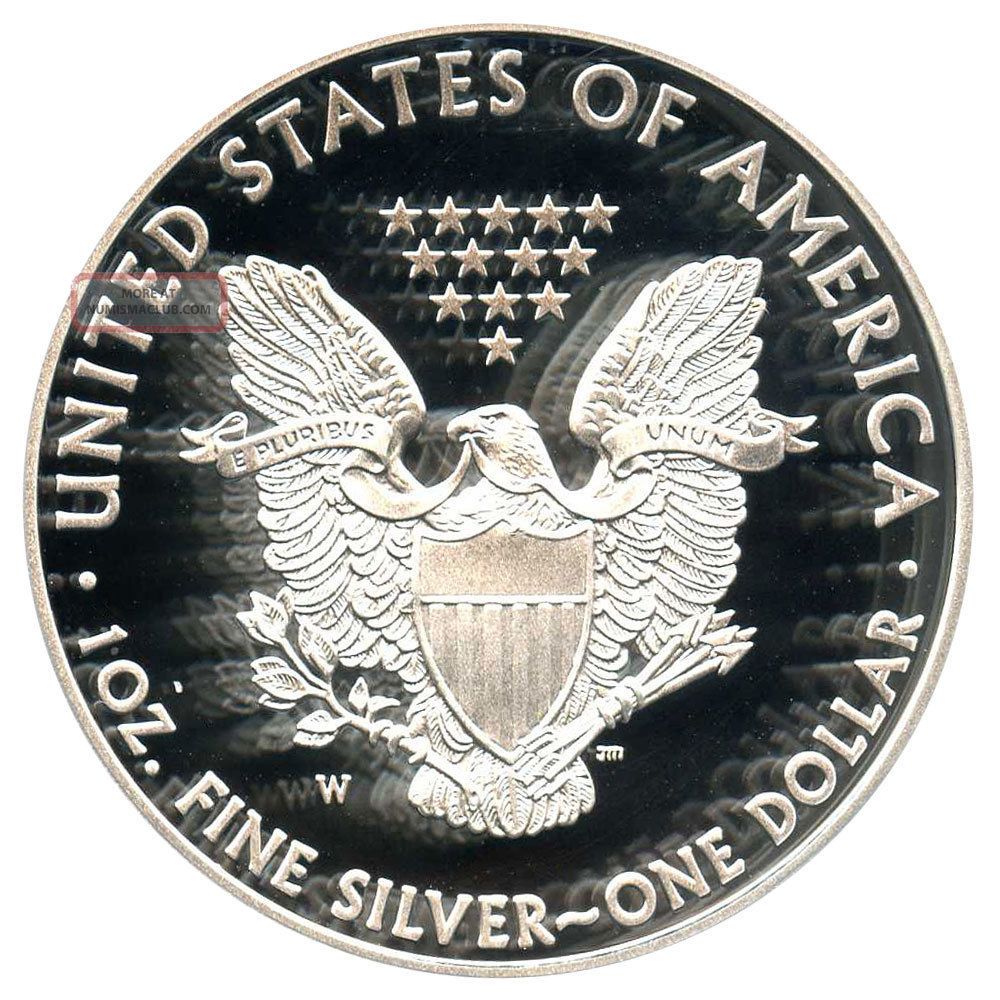 2012 - W Silver Eagle $1 Pcgs Proof 70 Dcam American Eagle Silver ...