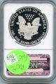 2013 - W Ngc Pf 70 Ultra Cameo American Eagle Silver Dollar 1 Oz - S1s Kr963 Silver photo 1