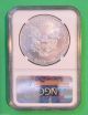 2011 - S American Silver Eagle - Ngc Slabbed Ms69 - Early Releases,  Struck At Sf Silver photo 1