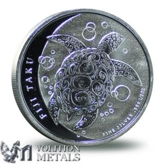 2013 Fiji Taku 1/2 Oz.  999 Silver Coin From Zealand photo