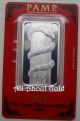Lunar Silver Bar 1 Oz Pamp Suisse Proof - Like 2013 Year Of The Snake.  999 Bu Silver photo 2