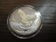 Alaska 2000 Bald Eagle Medallion.  999 Fine Silver 1 Troy Oz Gold Relief Silver photo 1