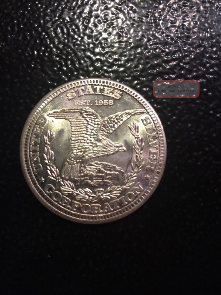 Lot Of 100 – 1 Oz .999 Fine Copper Rounds – No Date Trade Dollar Design, 2024 Mint, USA Made