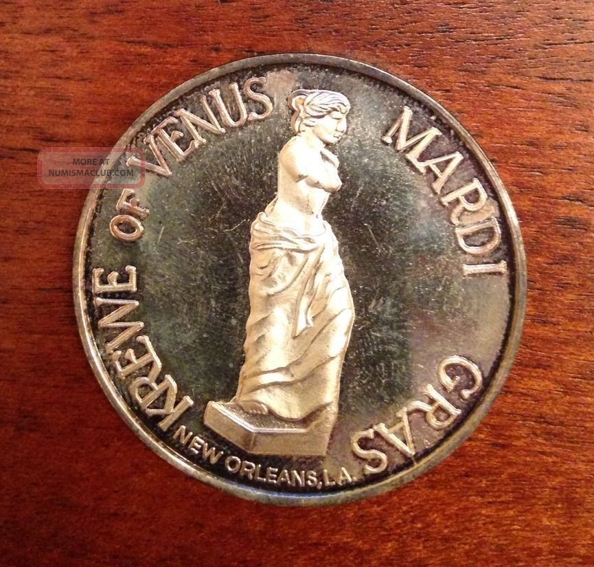 krewe of venus mardi gras coin