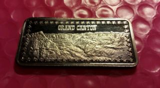 Grand Canyon - Wonders Of America - 1 Ounce.  999 Silver Bar photo